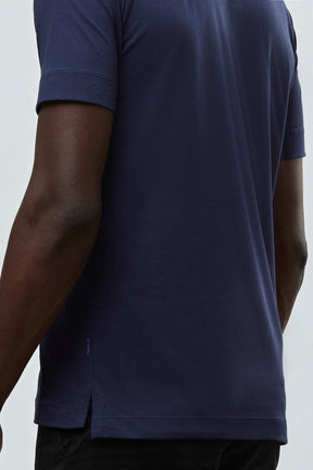 Camisa Henley 'logo' - Algodão Egípcio